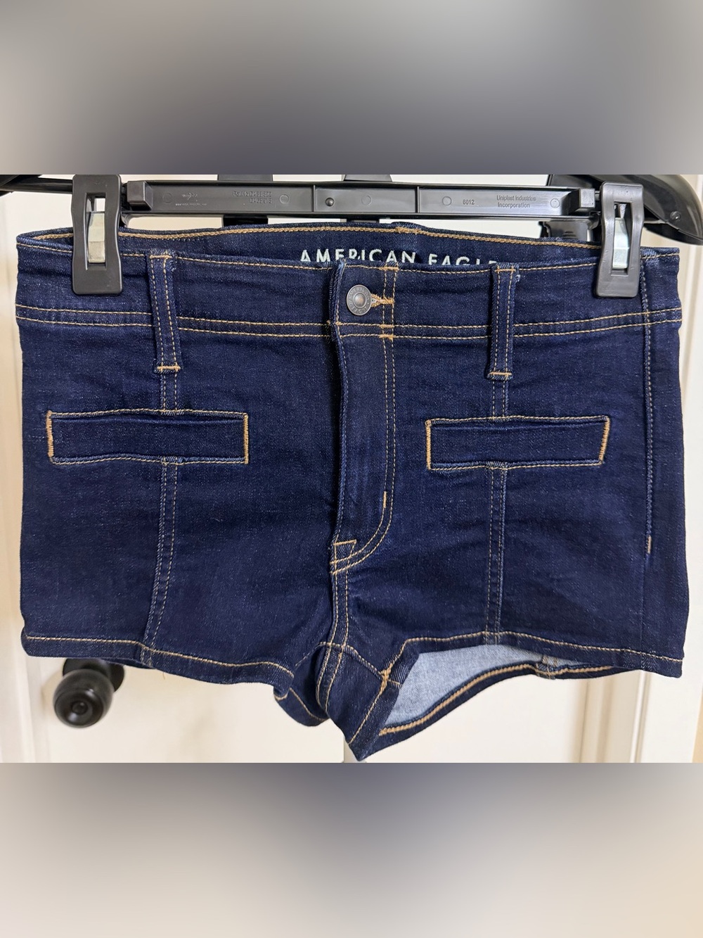 American Eagle Outfitters Navy Denim Jean Shorts